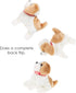 Happy Trails Interactive Plush Puppy Toy, Battery Operated Dog That Walks, Barks, and Does Back Flips