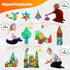 Bmag Magnetic Tiles Toys for Kids - Starter Set 3D Magnet Building Blocks for 3+ Year Old Boys and Girls
