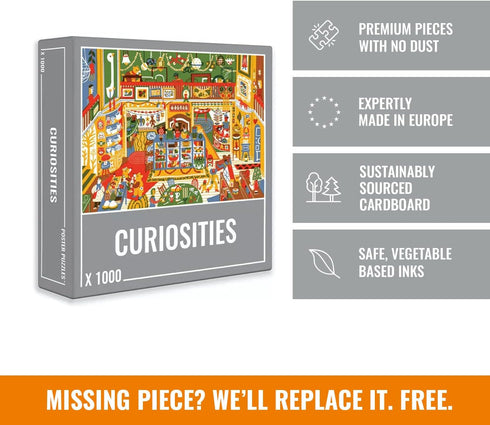 Curiosities – Detailed and Challenging Puzzle for Grown Ups, 1000 Pieces
