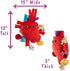GIANTmicrobes Deluxe 15" Heart Plush with Blood Cells - Anatomical Heart Gifts for Cardiologists