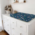 Ocean Pirate Ship Changing Pad Covers for Boys, Nautical Nursery Fitted Diaper Sheets, 32''x16''