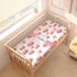 Workvalor Set 3 Set Personalized Strawberry Baby Crib Bedding Custom Name Piece Nursery for Baby Girls, Soft Blanket