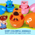 1 2 3 Count Set 8 1 ESPRAY Toddler Learning Toys for Years Old, Matching & Sorting Montessori Farm Train with Farm