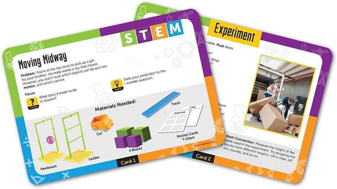 Set Learning Resources STEM Force & Motion Activity - Toddler Sensory Toys, Critical Thinking, Problem Solving
