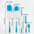 KELINFONG 8 Pack 16 Inch Brush,5 1 Bottle Brush Cleaner, Long Handle Stainless Steel Straw Cleaner in Water Bottle