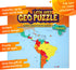 GeoToys GeoPuzzle Latin America - 50 Piece Geography Jigsaw Puzzle for Kids, Jumbo Size, Ages 4 and Up