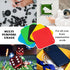 Collapsible Board Game Storage Bowls - Portable Folding Tray Accessory for Tabletop Bits, Dices, and Components (5-Pack)