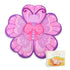Pink Butterfly Baby Bath Pad - Soft Non-Slip Bathtub Mat for Newborns