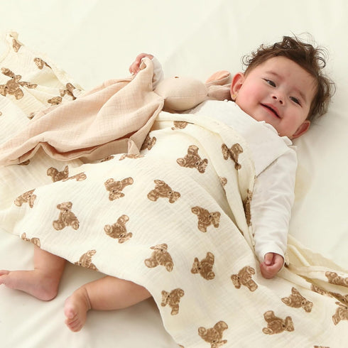 2 Pack 47 47 inches, insular Muslin Swaddle Blankets for Boys Girls, Receiving Baby Blanket Large x Soft Breathable