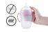 Compatible Baby Bottle Handle for Comotomo Bottles, 8 oz & 5 oz, 3 Count, Pink