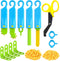 Tiocky Cardboard Construction Kit for Kids, 173PCS Cardboard Tools Building Set for Family