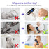 Chuya Baby Teether Toy, TV Remote Control Shape Chew Toy for Babies 3-24 Months