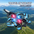DvEBpWi RC Plane with LED Lights for Exciting Aerial Stunts Material Remote Control Airplane for Kids & Adults
