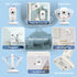 Axvue 2.8" 2 1000ft, 12 2-Way Video Baby Monitor, Slim Handheld, Non-Slip Design, Vertical Screen Monitor & Camera