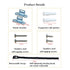 Anchors,(4 Sets) Anti Tip Furniture Adjustable Child Safety Anchors Earthquake Proof & Baby Proofing Kit for Securing
