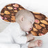 Bulletgxll Set 4, Hearts and Biscuits Unisex Baby Burp Cloths of Soft Absorbent Organic Cotton Muslin Burping Cloths