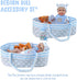 1722 Inch Dolls,13 Set 3+ BABESIDE Reborn Baby Doll Accessories for Pcs Baby Doll Clothes and Bear Gift Includes