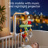 TUMAMA Crib Mobile with Music and Lights, Baby Mobile Cute Bee Crib Toys Hanging, Remote Control Nursery Mobiles