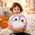 12" Penguin Plush Pillow, Cute Penguin Stuffed Animal Pillow for Kids, Soft Plush Toy Birthday Gift
