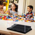 Mlikero 2 Pack Display Case for Minifigures – Removable Acrylic Box Storage with 3 Movable Steps for Collection Toys