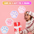 JIACAI 1pcs Toy,5 Inches Pinch White Squishy Cat Paw Squishy Big FuFu cat Squeeze Paw,Cute Soft Squeeze Fidget Toys