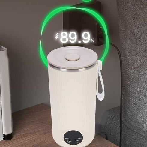 Kikumi Portable Bottle Warmer and Mixer, Electric Coffee Steamer with Uniform Heating, Precise Temperature Control