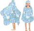 Burbuja Cute Geese Hooded Bath Towel for Kids, Soft Absorbent Plush Beach Towel