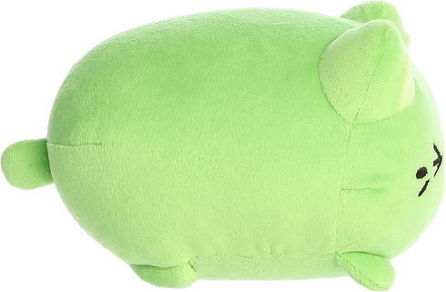 7 Inches Aurora Enchanting Tasty Peach Pistachio Meowchi Stuffed Animal - Bright & Colorful Design - Showpiece Plush