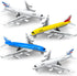 Airplane Toys, Metal Plane Pull Back Airplane Toys for 3 4 5