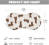 Qinllo 2 Pack 22x11 Inch Muslin Burp Cloths Dachshund Dogs Cute Cotton Baby Burp Cloths Absorbent Burping Cloth Soft
