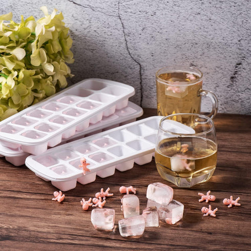 180 Pieces Mini Plastic Babies, 1 Inch Baby Doll for Baby Shower Party Favors, Ice Cube Game, Party Decorations, Baby