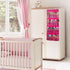 Hanging Over Door Toy Storage Organizer (24 Pockets) for LOL OMG Dolls Surprise Doll (Toys Not Included) (57.5''x22'')