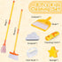Set, 8 Set, Masthome Kids Cleaning Piece Cleaning Toys Includes Mop, Broom, Brush, Dustpan, Microfiber Cloth, Cleaning