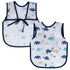 BapronBaby Desert Dinos Bapron - No Neck Tie Safer Bib for Baby