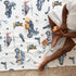 Police Vehicles Watercolor Baby Blanket for Boys, Car Motorcycle Helicopter Flannel Swaddle 30x40