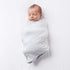 2 Pack 47 47-inch BreathableBaby Active Swaddle Blanket & Wrap Narwhal and Gold Dots, Lightweight Premium Activewear