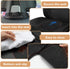 PANYBABY 600D Car Seat Protector for Baby, Car Seat Cover, Durable Oxford Fabric, Anti-Slip Base,Mesh Pockets for Baby