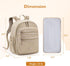 mommore Backpack Backpack Neoprene Diaper Bag Small Baby Bag Travel Mini Diaper for Newborn with Insulated Pockets