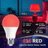 625nm Bulbs 3W, 100% Bulbs A19 40W Bulb 2PK Neporal Red Light for Sleep Blue Light Blocking for Melatonin Promote, Eq.