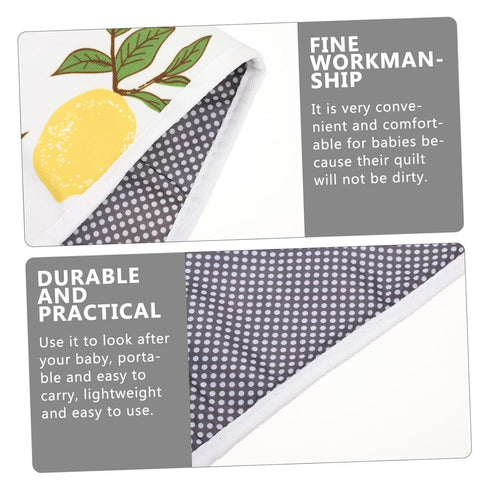 Portable Changing Pad for Diaper Travel Use Lightweight Urinal Mat Cushion Supply for Home Go