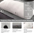 Elover Cooling Pregnancy Pillows for Sleeping,U Shaped Full Body Pillow with Removable Cover,Pregnant Women Must