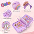 6 Doll Carrying Case Accessory Organizer Storage, Case to Hold Dolls and Clothes, Much Pocket for Dolls Clothes