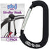 Stroller Hooks for Hanging Diaper Bags, Mommy Stroller Clip and Organizer Hook - Large Carabiner Clips