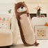 Pillow,39.5" Tezituor Long Otter Plush Giant Otter Stuffed Animal Soft Cuddly Sea Otter Long Body Pillow Sleeping