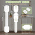 LKbeuuu 8-pack 3M Child Safety Cabinet Locks, Child-proof Cabinet Locks with Adhesive, No Drilling Required