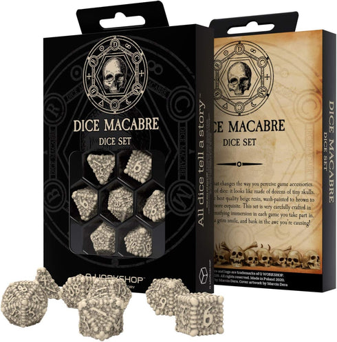 Q-Workshop DICE Macabre Dice Set