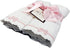 Set (2)) MEG ORIGINAL Baby Burp Cloth - Heirloom Collection - Handmade in The USA (Pink Bows on Cotton