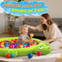 tmstorys 1-3, 67" Summer Splash Pad for Toddlers Turtle Sprinkler & Splash Play Mat, Inflatable Baby Kid Pool, Outdoor