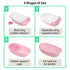 4-in-1 2 0M+ Ingenuity Room to Soak Baby Bath Tub in Pink, Newborn to Toddler, Adjustable Full Coverage Sling