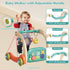 3 1 Tummy 5 0-14 in Baby Play Mat Gym, Kick and Play Piano Gym with Music Light, Activity Time Play mat with Learning